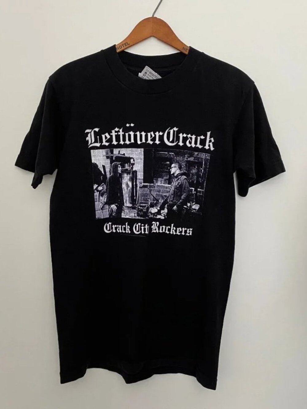 Vintage Leftover crack t-shirt Y2K punk size small